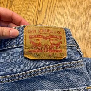 Levi’s 550 Men’s 33w 32L